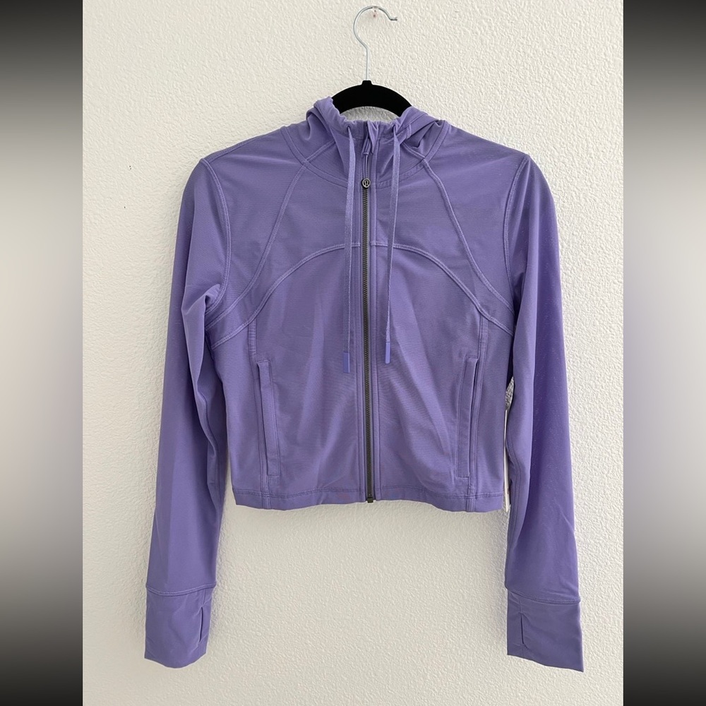 Lululemon cropped define mesh jacket